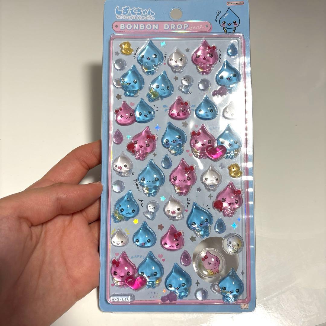 しずくちゃん ボンボンドロップシール セット 正規品 初期