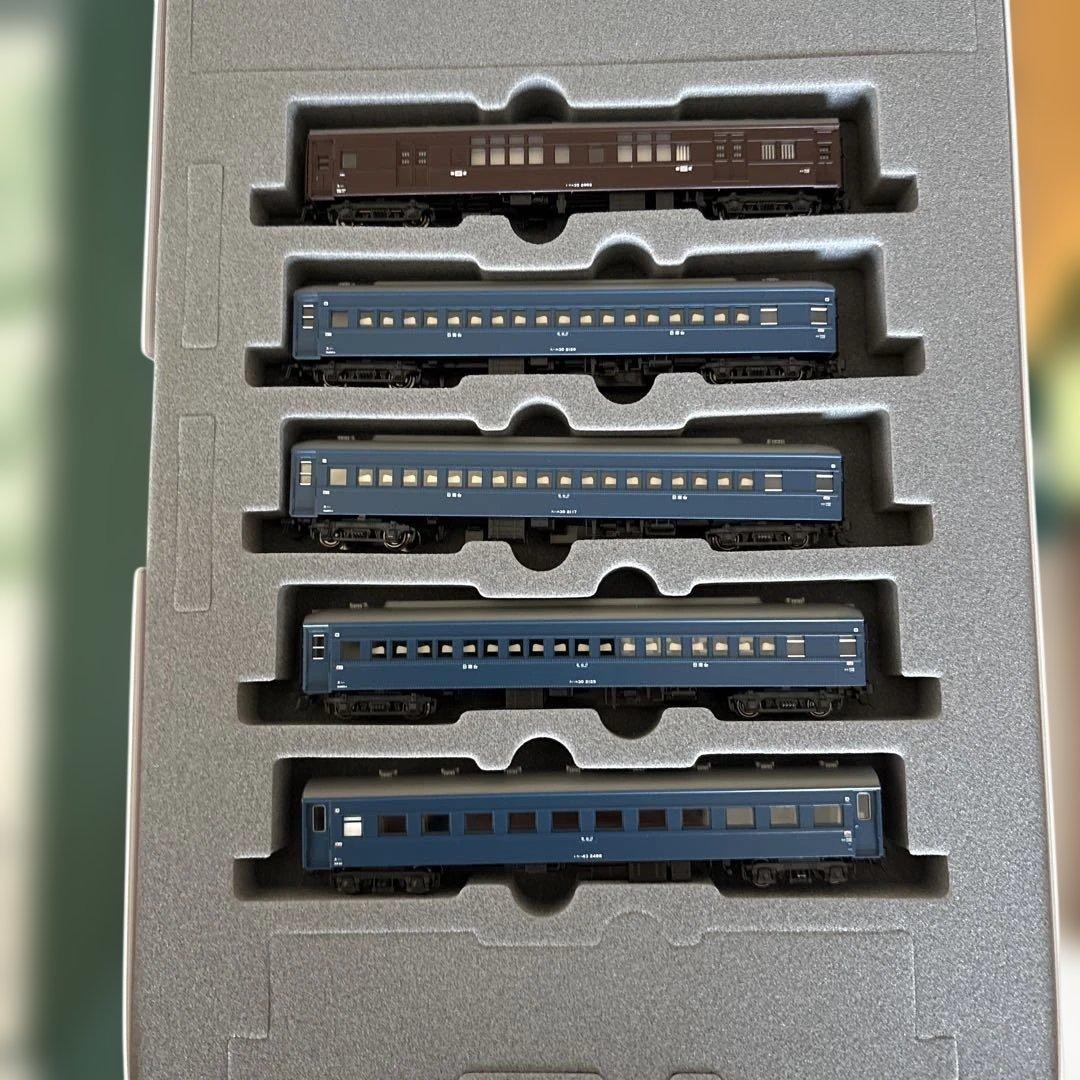 【新同】KATO 10-1378 寝台急行つるぎ7両基本セット⑥