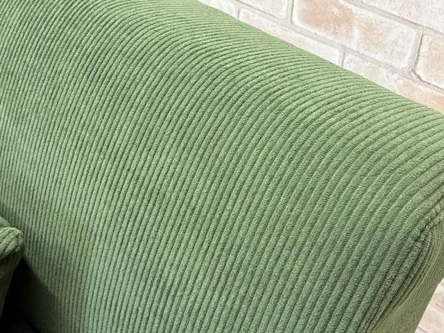 ソファーベッド　ソファ　コーデュロイ　カーキ　北欧風　新品