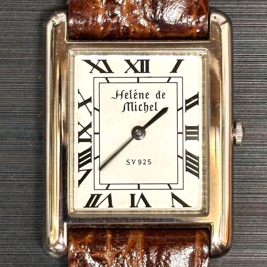 稼働品 Helene de Michel ヘレンミッシェル SV925 腕時計
