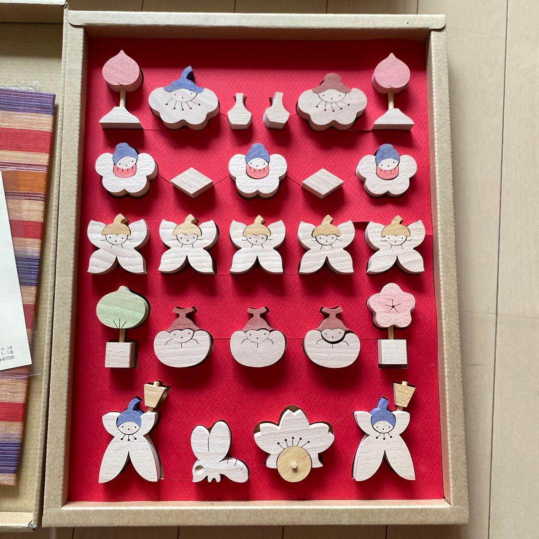 ひなまつり　花ころも 5段飾り　小黒三郎