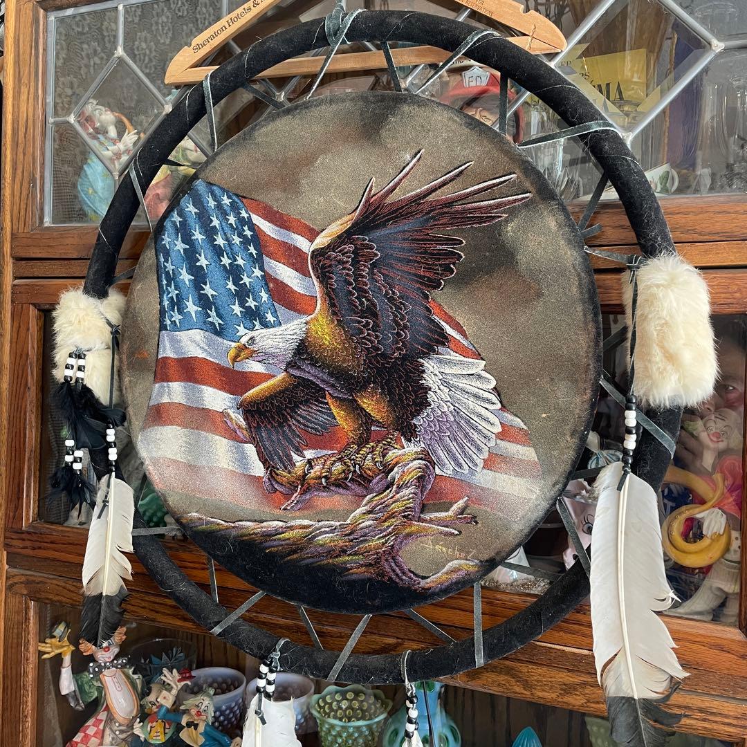 超レア！巨大BIG 70's〜ネイティブアメリカン イーグル鷲USAヴィンテージ
