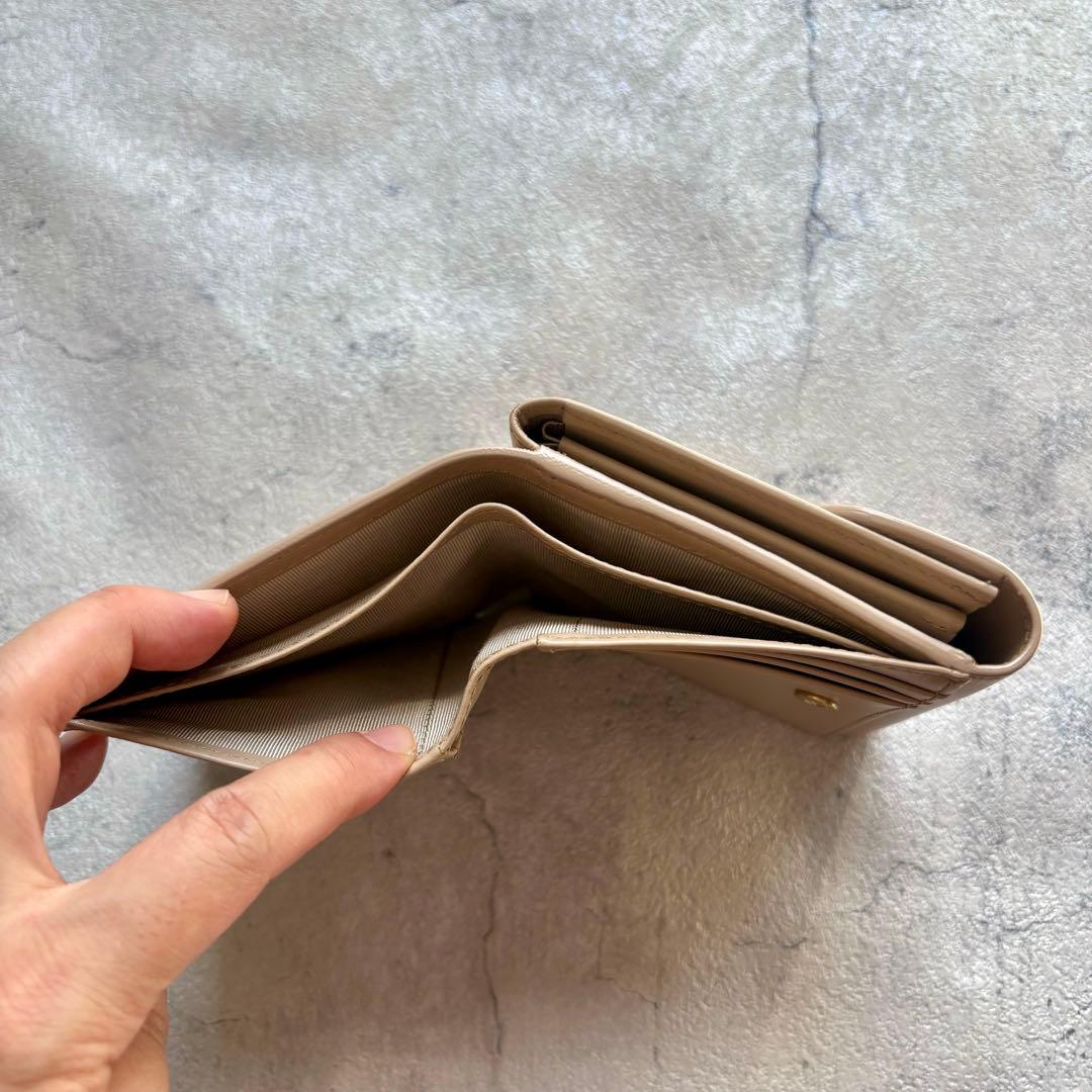 【美品】アニエスベー ボヤージュ agnesb.VOYAGE 2つ折りウォレット