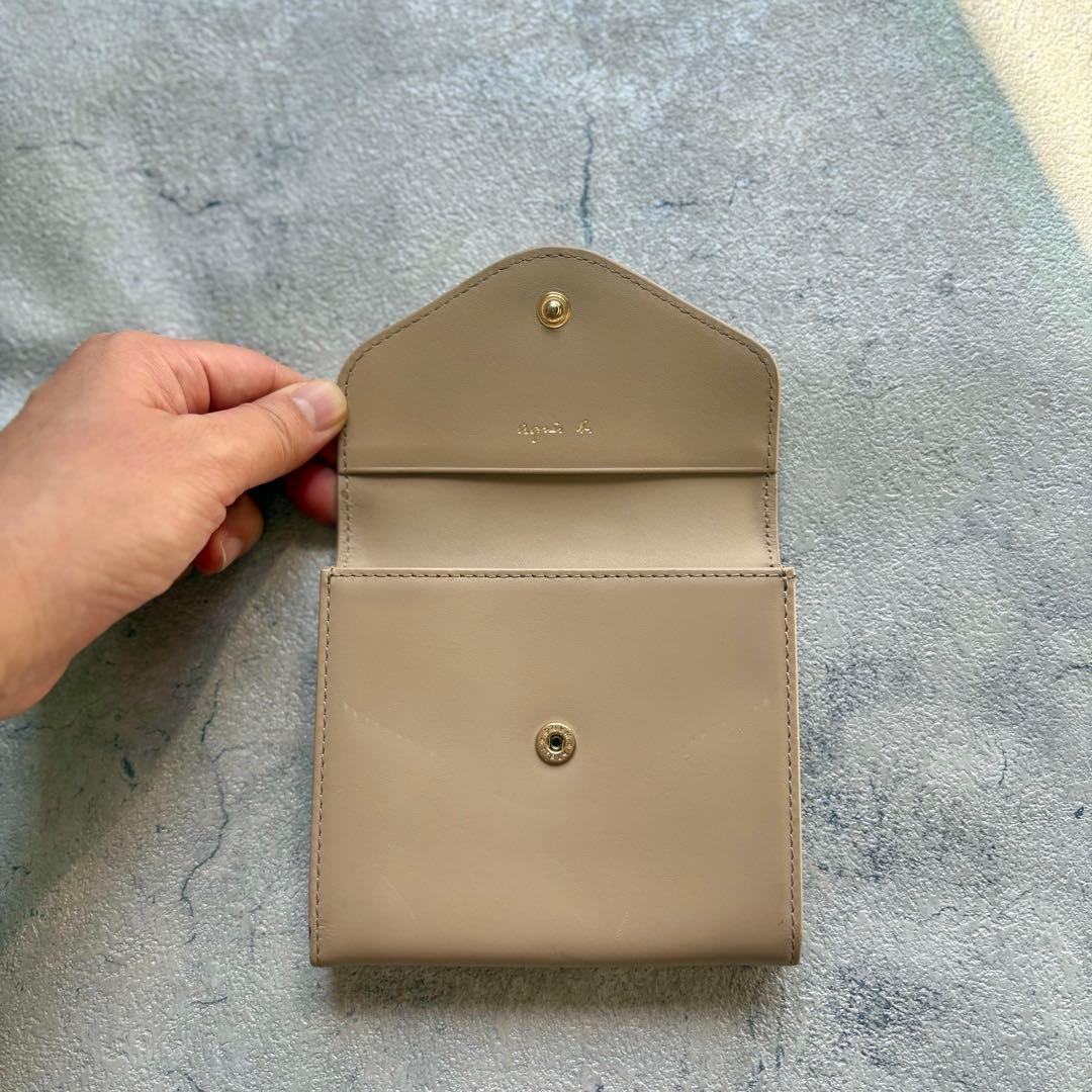 【美品】アニエスベー ボヤージュ agnesb.VOYAGE 2つ折りウォレット
