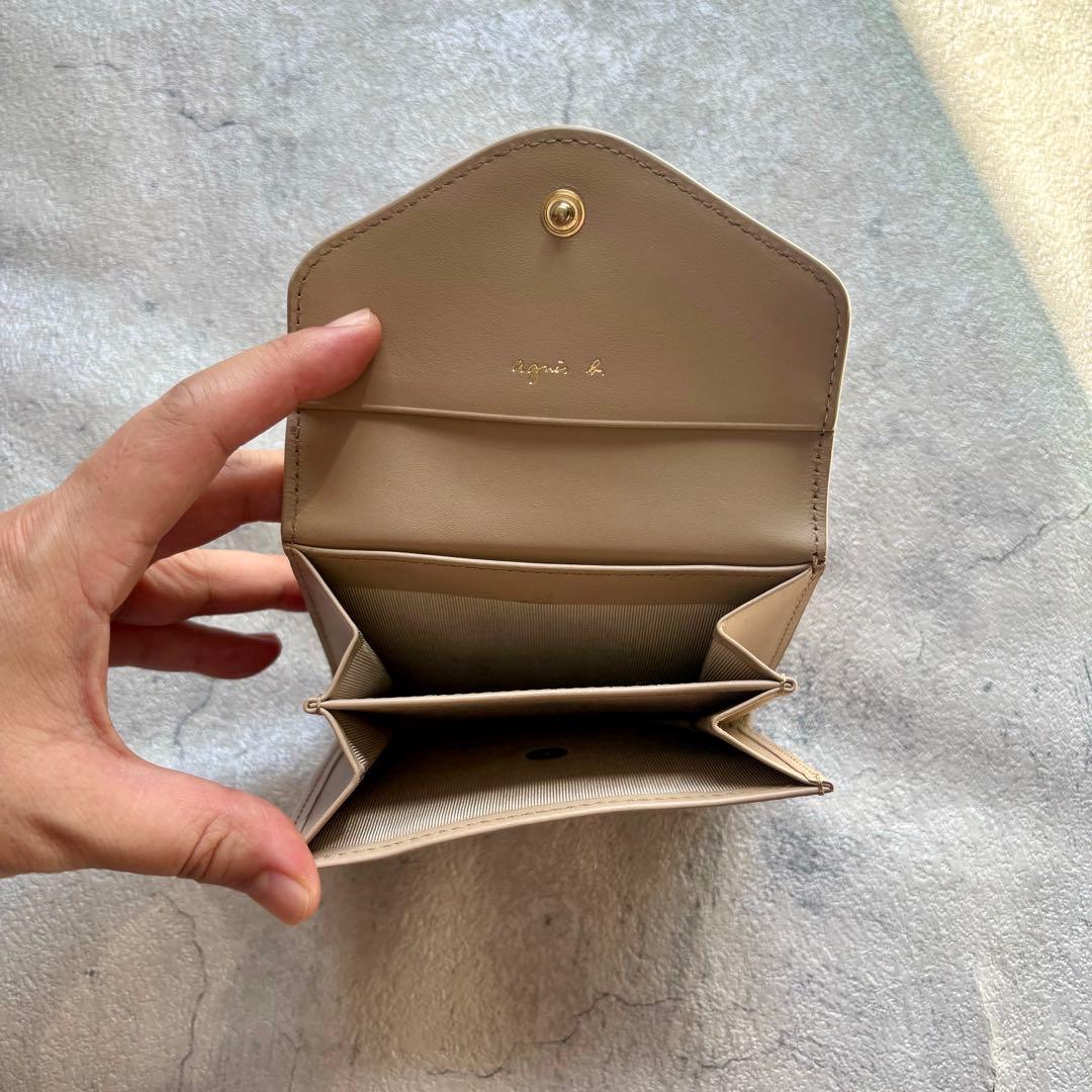 【美品】アニエスベー ボヤージュ agnesb.VOYAGE 2つ折りウォレット