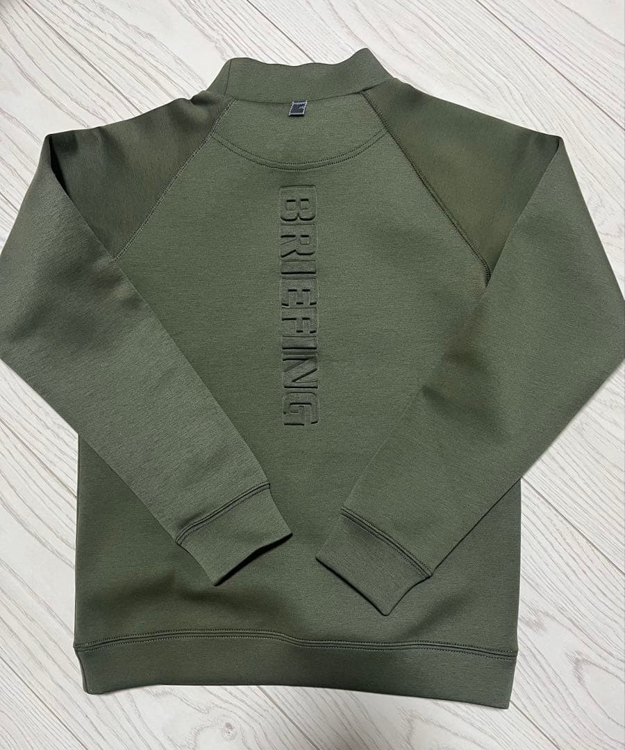 pochi新品BRIEFING オリーブ トレーナー