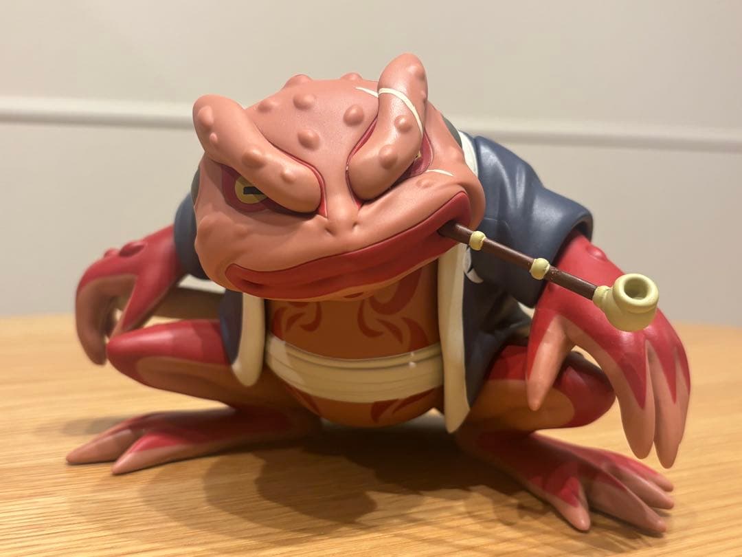 NARUTO 1番くじ　自来也　A賞　ガマブン太　ソフビ　BLOKEES カカシ