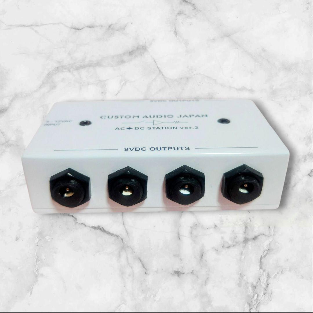 美品 CAJパワーサプライAC/DC STATION VER.2 パッチケーブル