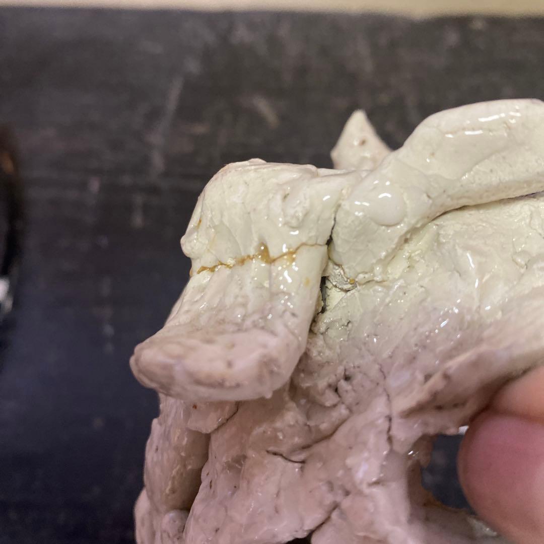 志野獅子香炉約15cm12cm14cm