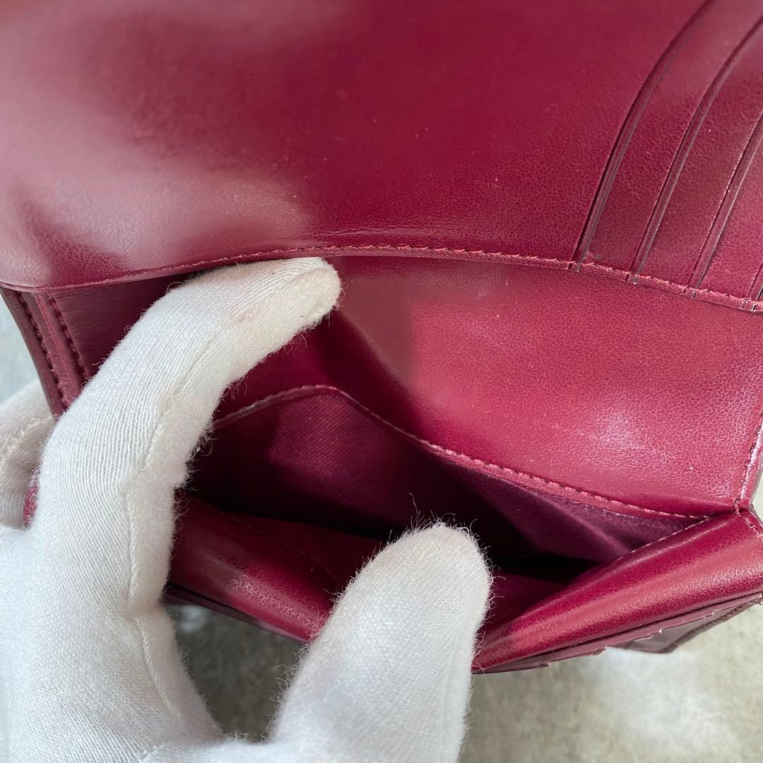 未使用　COACH　2つ折り財布　PVCレザー　シグネチャー　アップル りんご