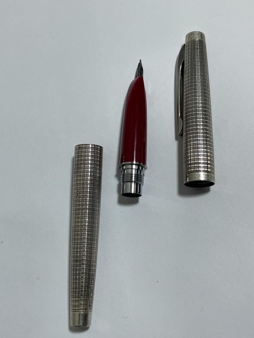 PLATINUM 万年筆 18K STERLINGSILVER vintage