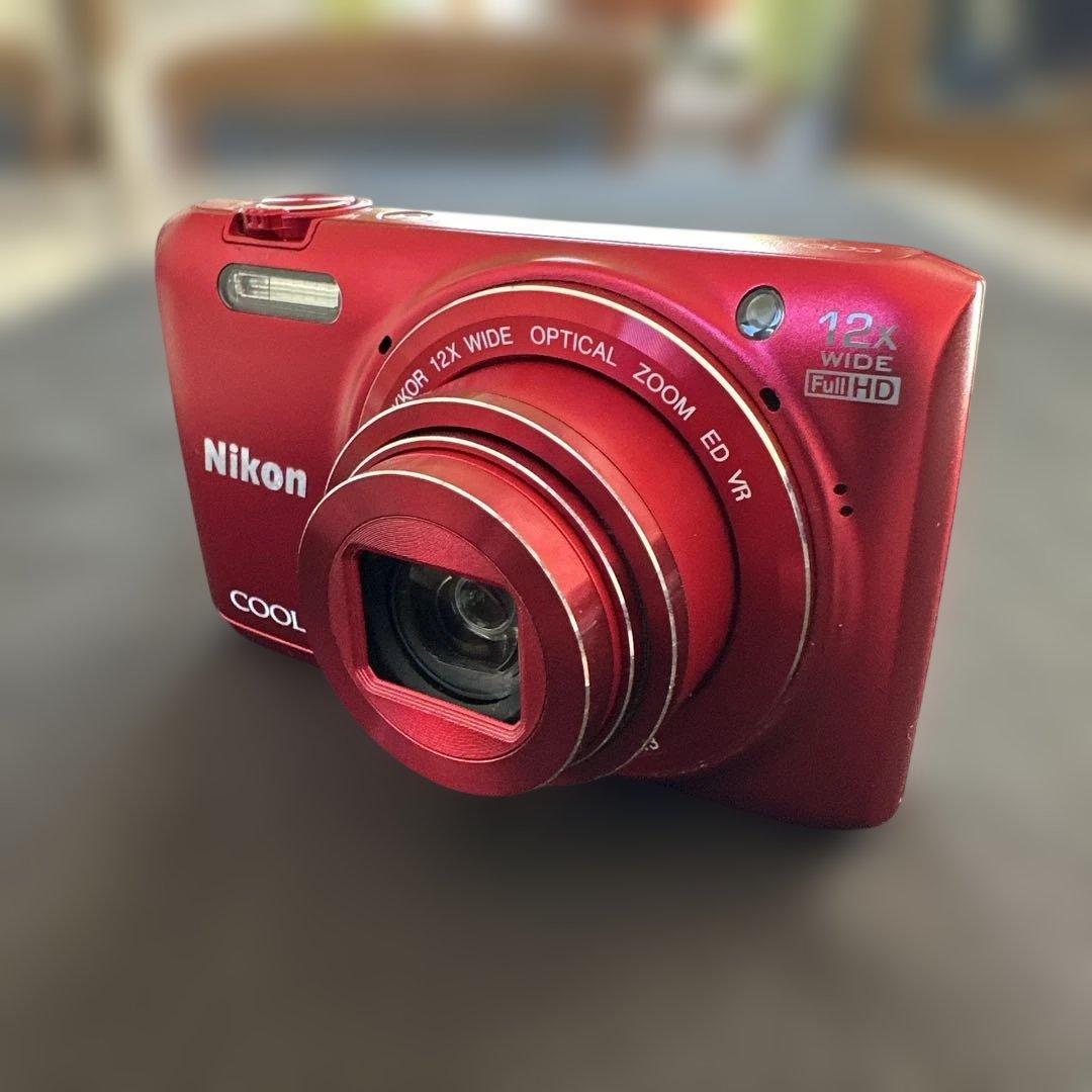【動作確認済み】Nikon COOLPIX S6800 デジタルカメラ　レッド