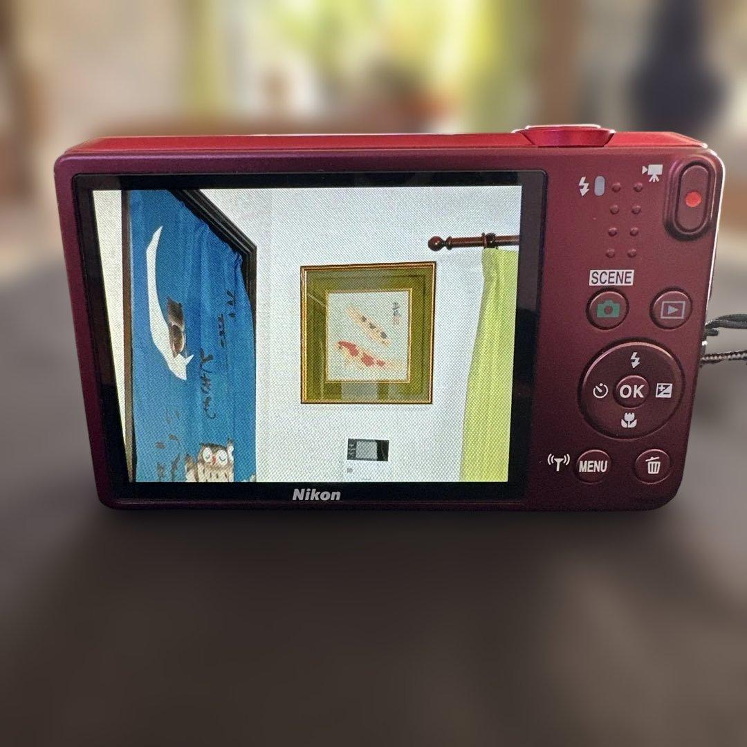 【動作確認済み】Nikon COOLPIX S6800 デジタルカメラ　レッド