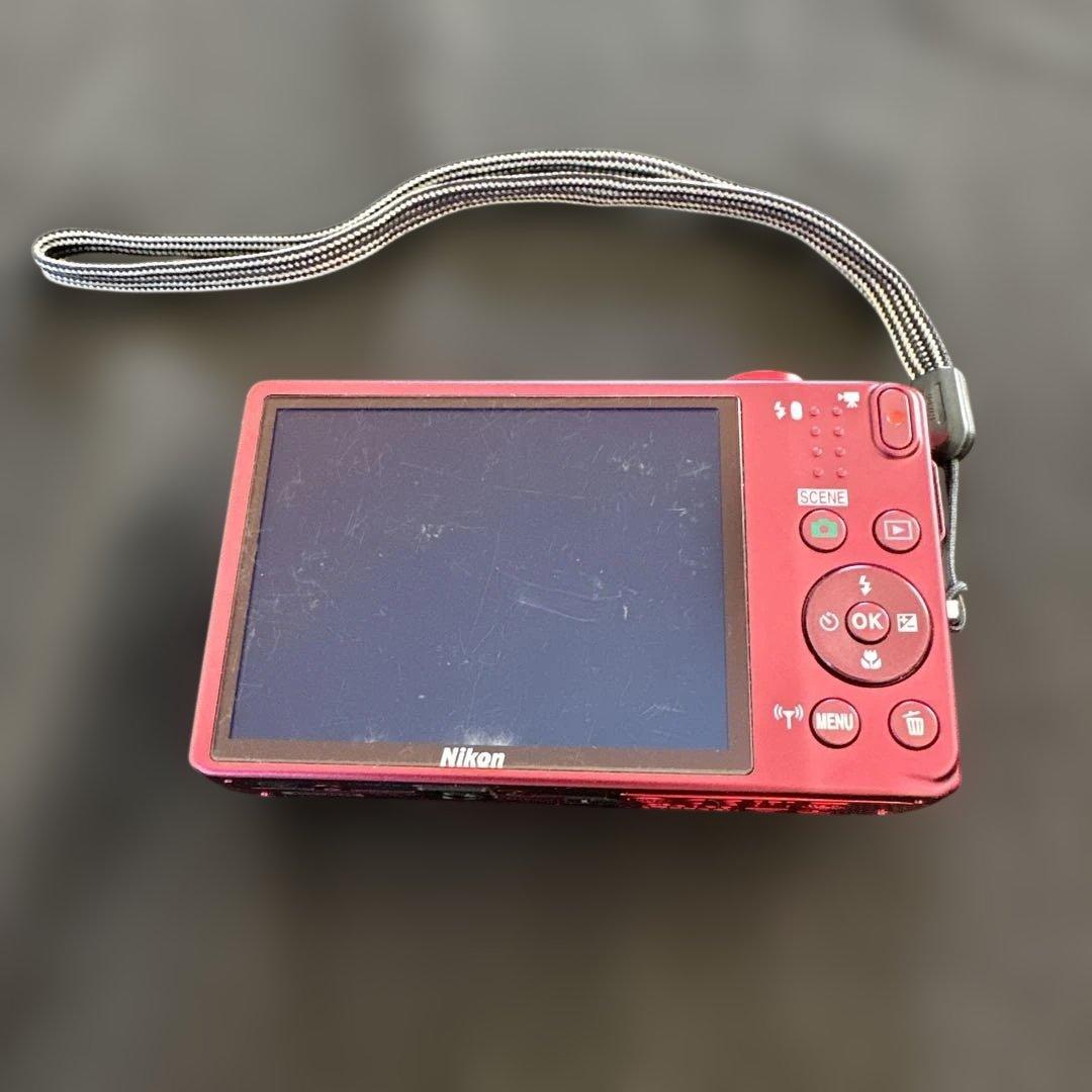 【動作確認済み】Nikon COOLPIX S6800 デジタルカメラ　レッド
