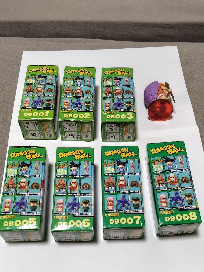 ドラゴンボール ワーコレフィギュア 出会いと旅立ち編 全8種 セット