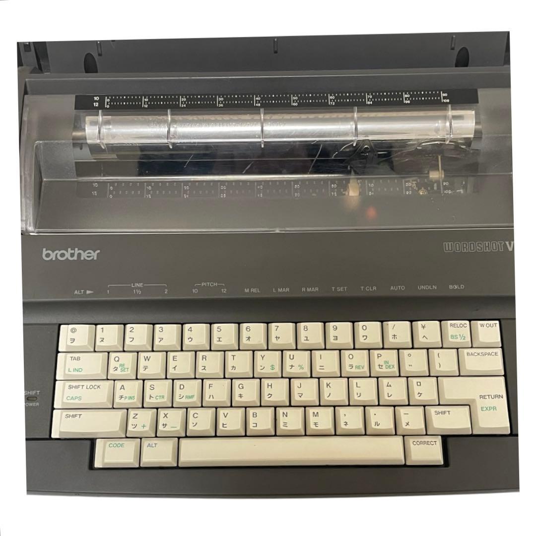 【稀少美品】 ブラザー 電子タイプライター WORD SHOT V