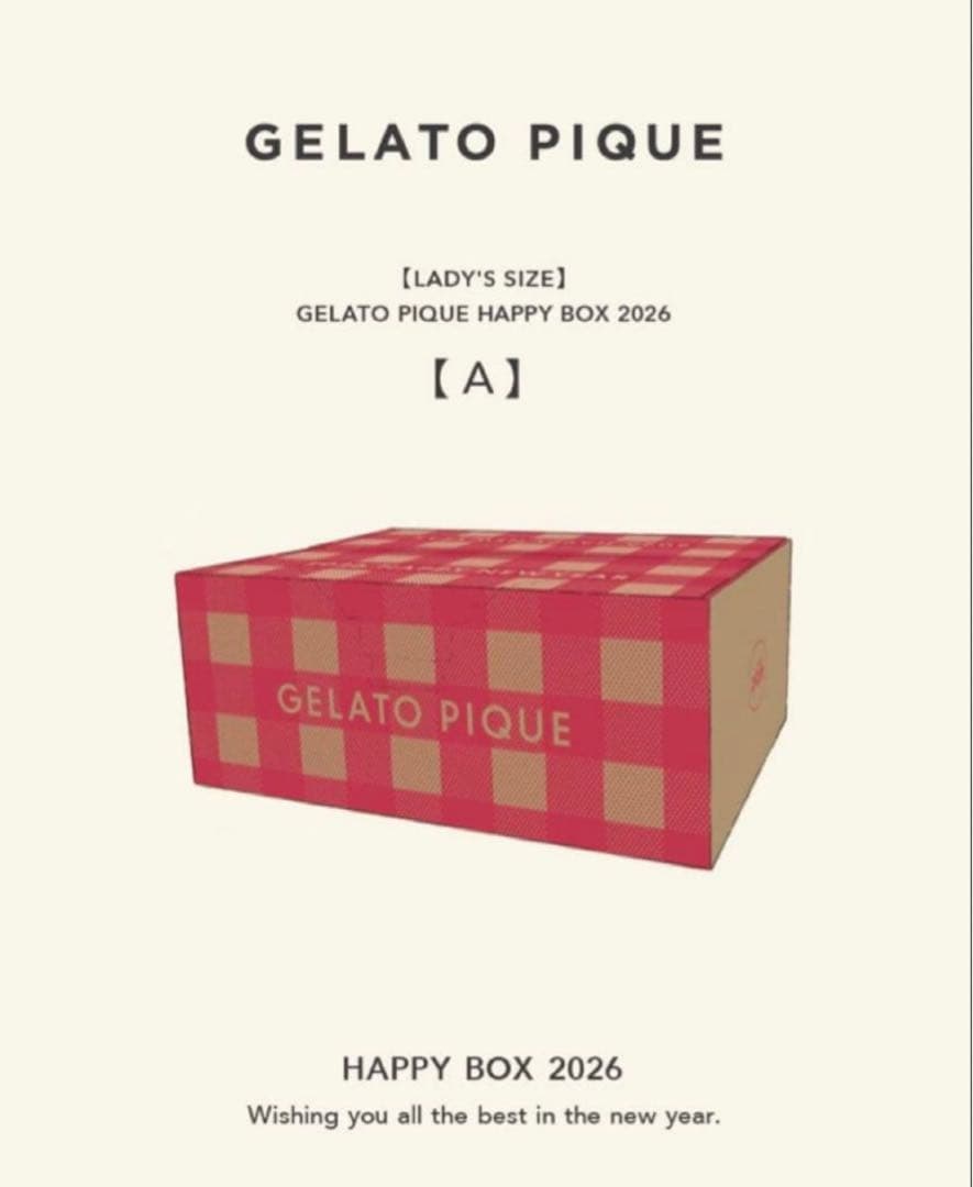 売約済 新品抜き取りなしGELATOPIQUE HAPPYBOX A 2026