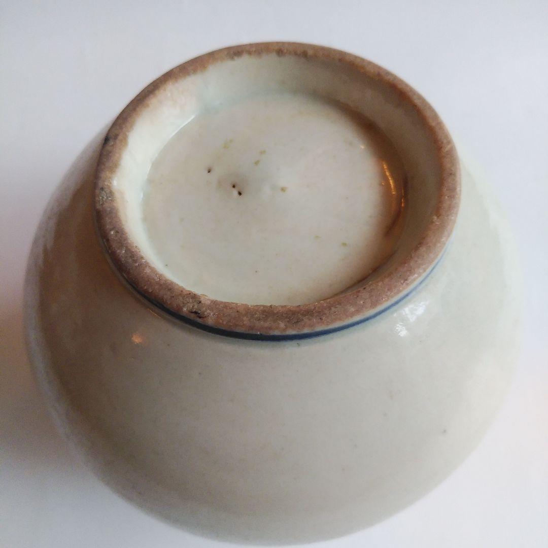 李朝 分院 染付壽字文丸壺 工芸品 陶芸 古伊万里 古美術 中国青花