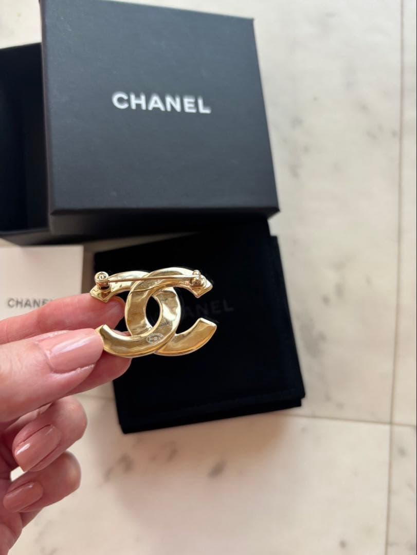 CHANEL シャネル ブローチ 正規品