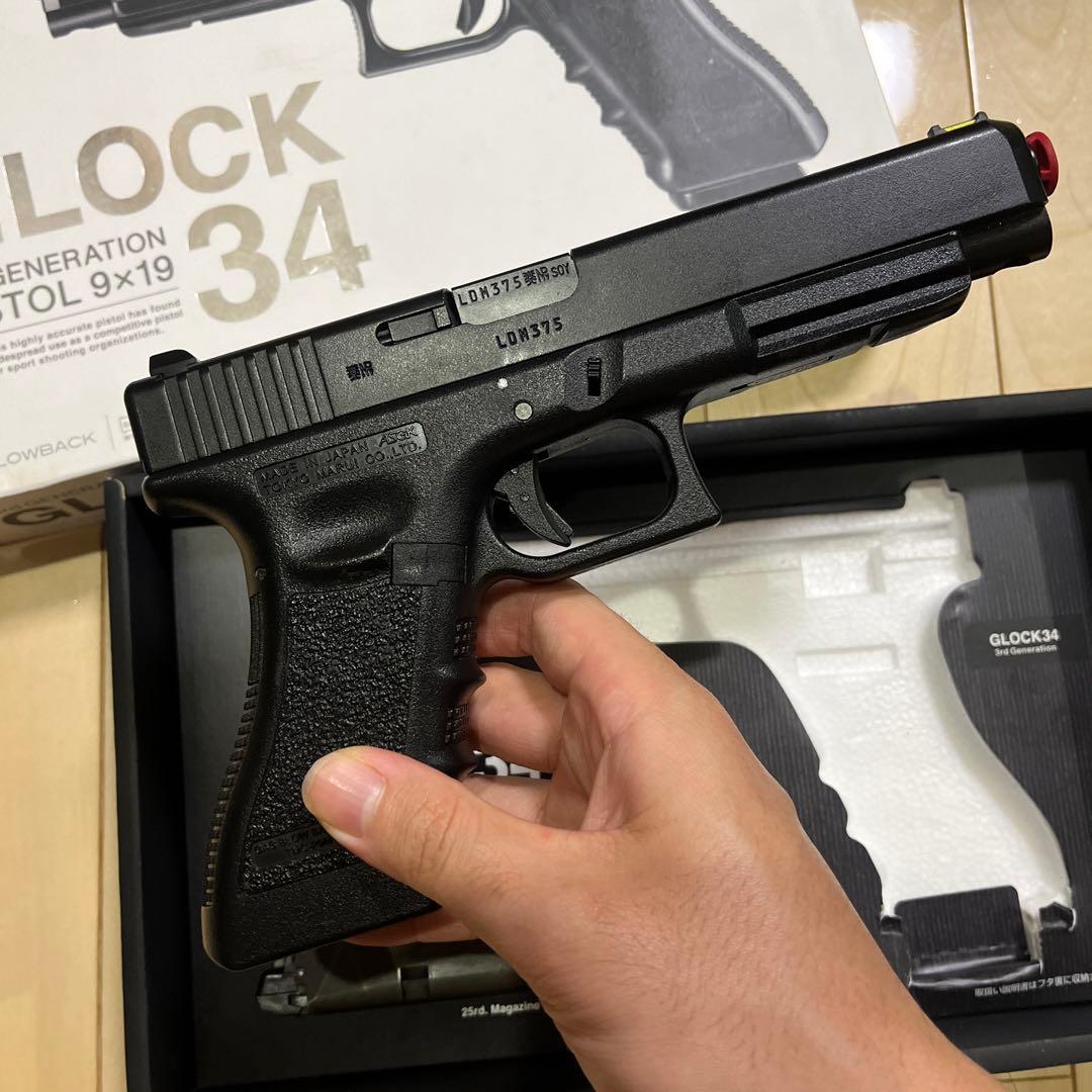 東京マルイ ガスガン グロック34 Glock34 ガスブローバック　カスタム