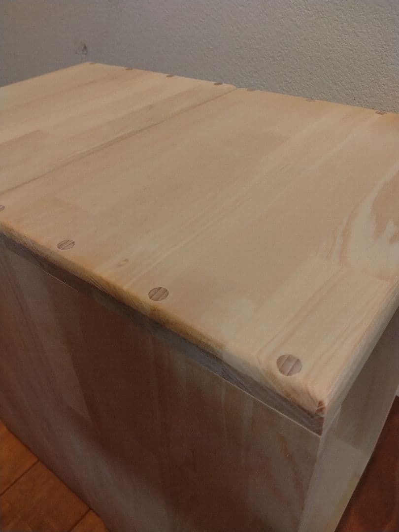 木製　ハンドメイド　オーダー　ロの字　棚　シェルフ　水槽台　テレビ台