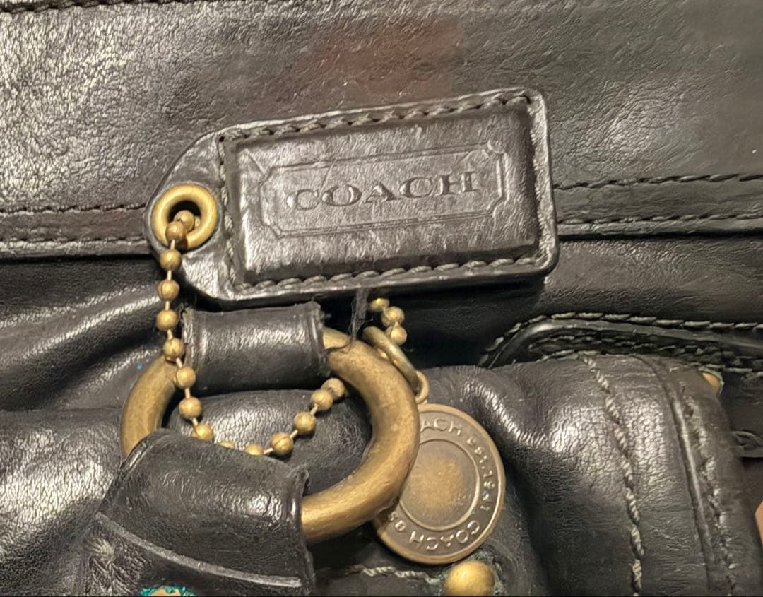 COACH SOHO 本革ショルダーバッグ