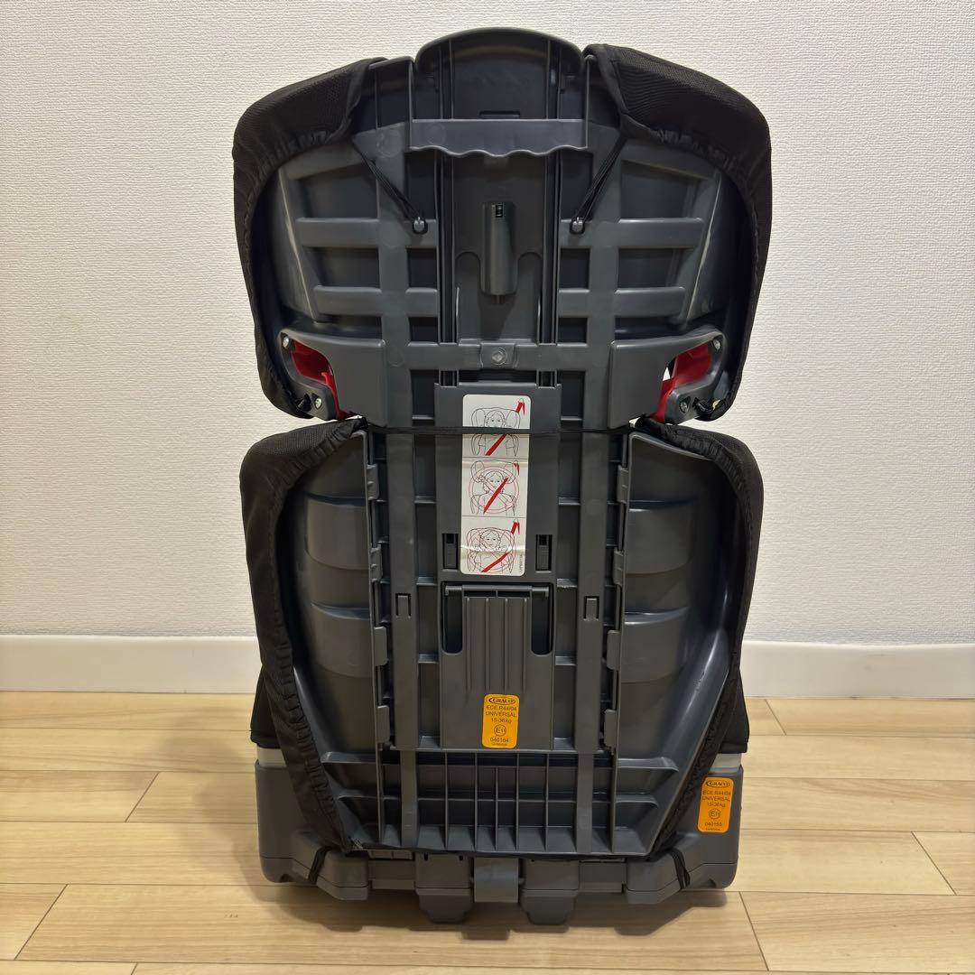 美品 GRACO ジュニアシート ジュニアプラス 2個セット ブラック　グレー