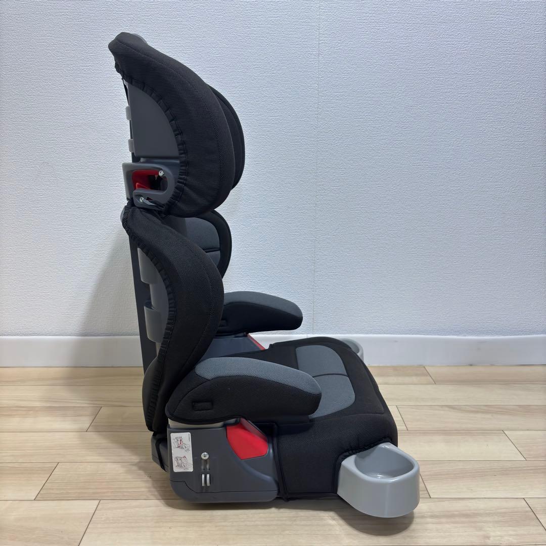 美品 GRACO ジュニアシート ジュニアプラス 2個セット ブラック　グレー