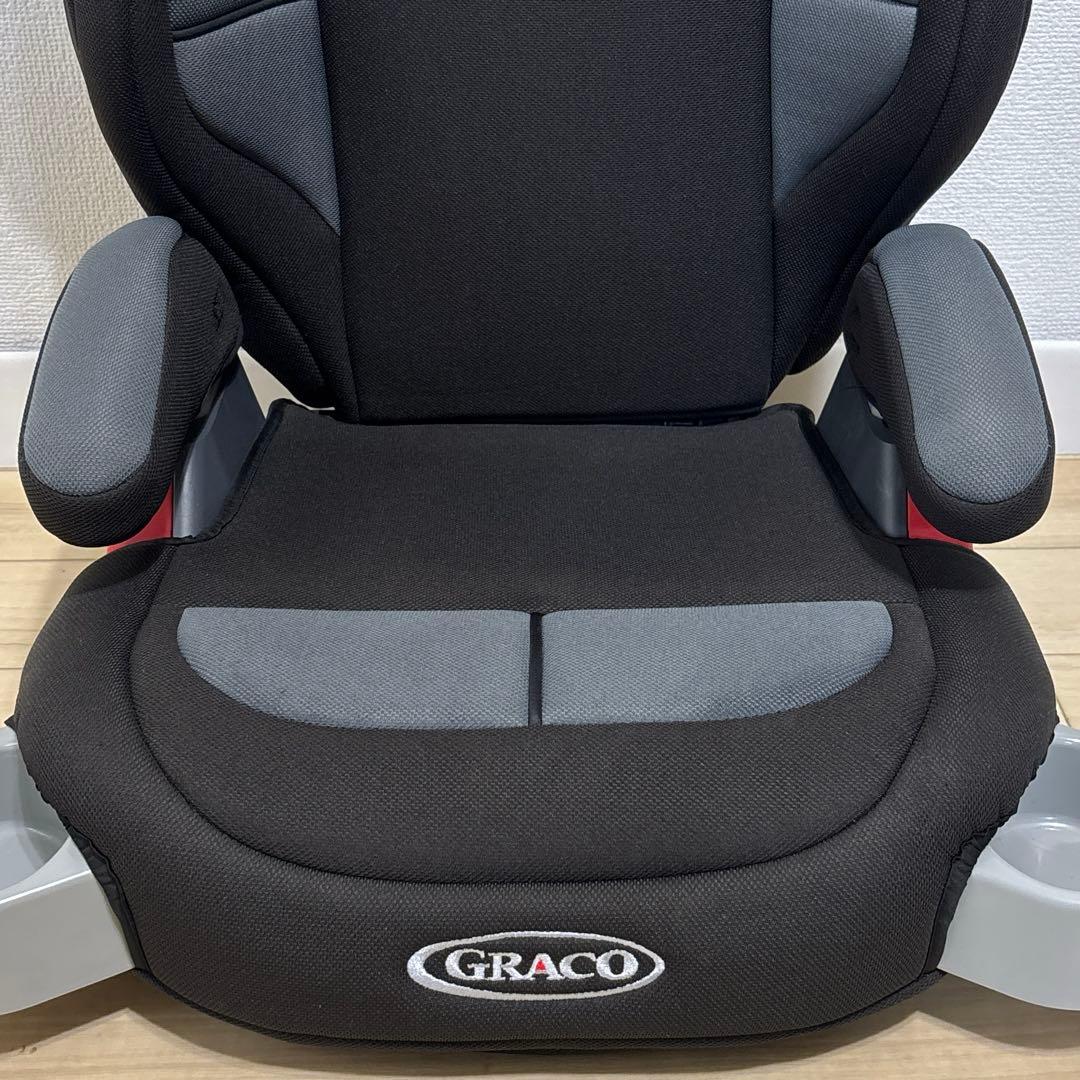 美品 GRACO ジュニアシート ジュニアプラス 2個セット ブラック　グレー