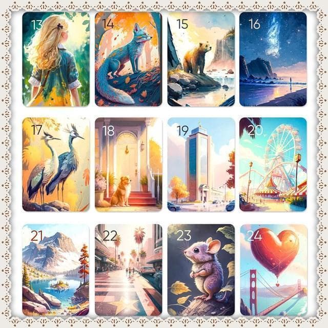 yogawa★ルノルマンカード