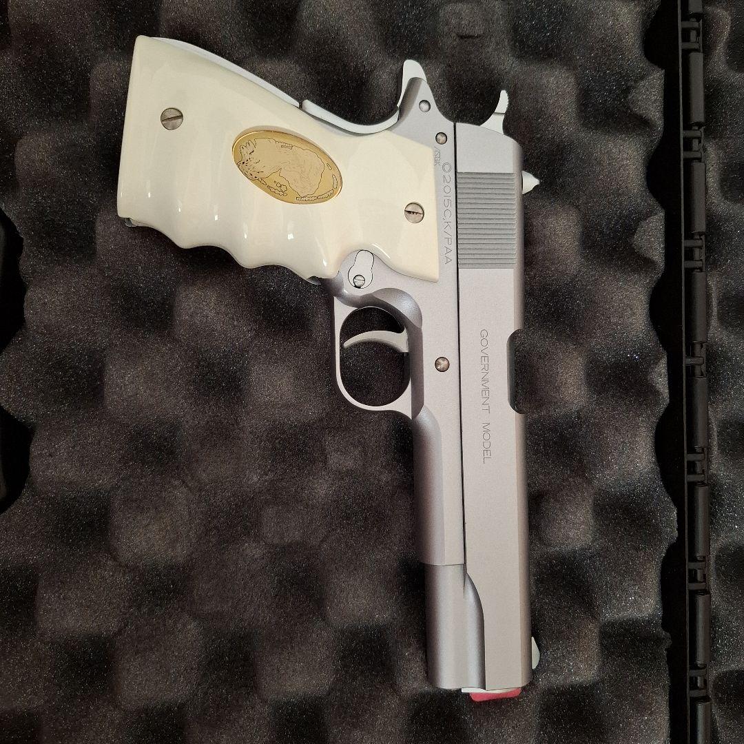 緋弾のアリアAAアリアモデル　ガバメント(シルバー)