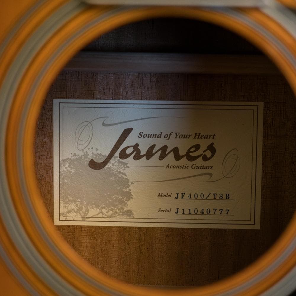 James JF400 2011年 単板トップ極美品