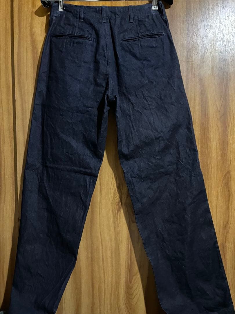 クッシュマン　トラウザース　30 濃紺　日本製
