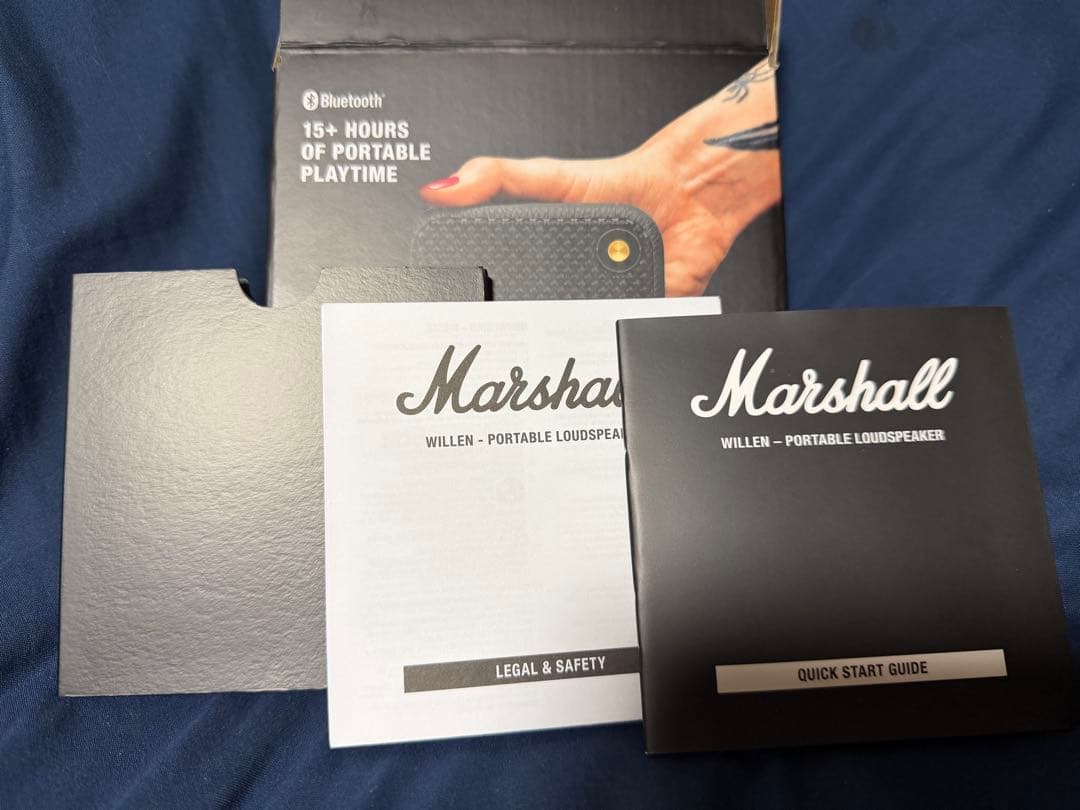 Marshall WILLEN Bluetoothスピーカー　ブラック