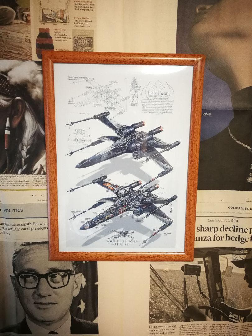 けんじ　スターウォーズ　A4　３枚セット