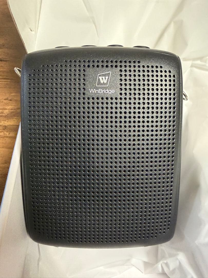 ポータブルスピーカー付きマイク 15W ハンズフリー拡声器