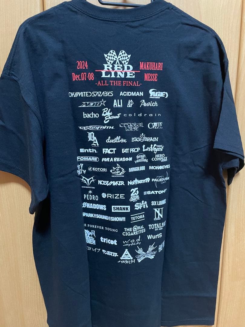 RED LINE 2024 Tシャツ Lサイズ