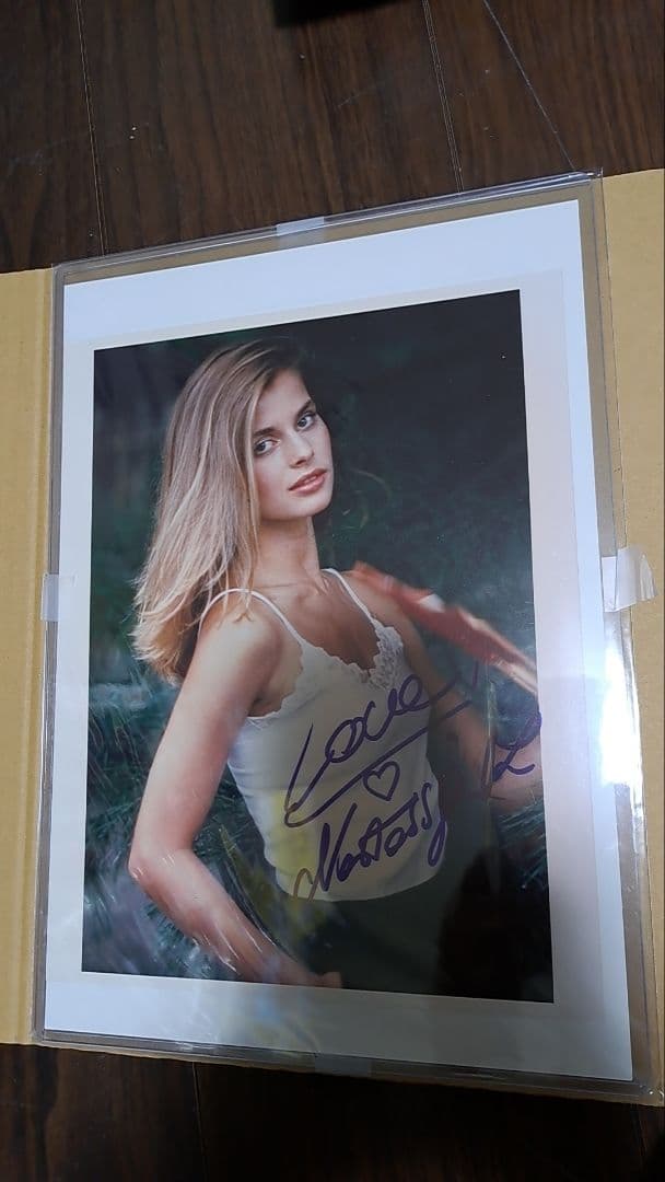 ナスターシャ・キンスキー 直筆オートグラフ