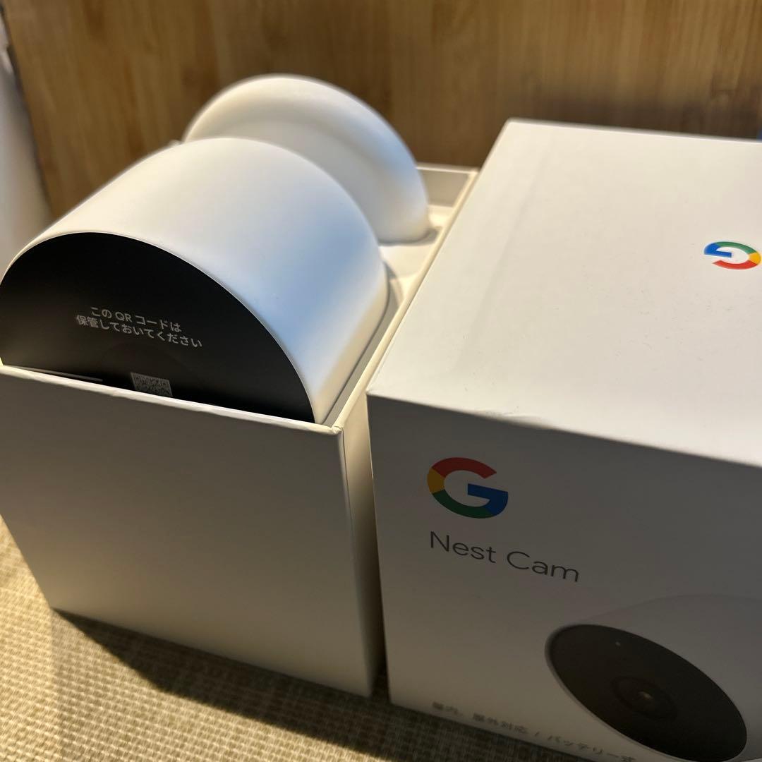 Google Nest Cam 1080p (屋内、屋外対応) ホワイト