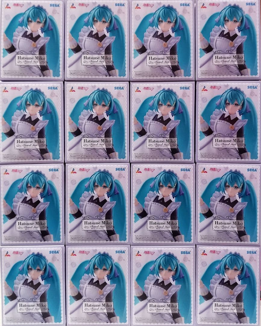 初音ミク クラシカルメイド フィギュア HATSUNE MIKU 計16個