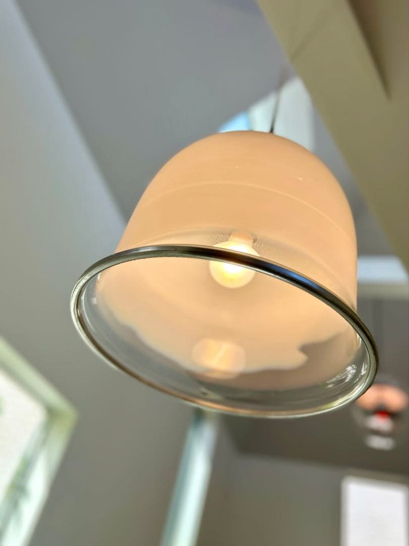 くじら）伊70年代　mazzega ムラーノガラス　釣鐘　ヴィンテージ