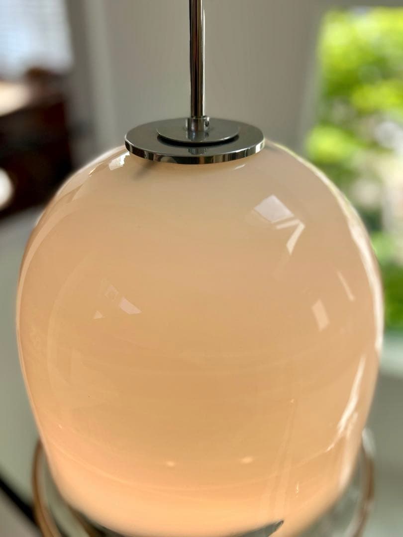 くじら）伊70年代　mazzega ムラーノガラス　釣鐘　ヴィンテージ