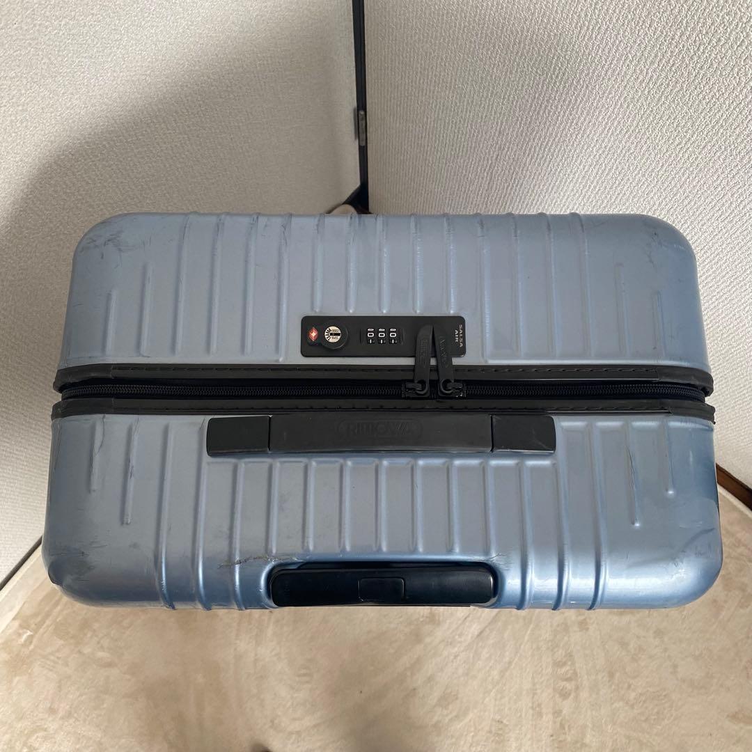 【廃盤希少】RIMOWA サルサエアー91L 4輪　ライトブルー　820.73