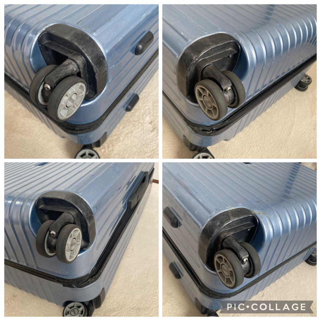 【廃盤希少】RIMOWA サルサエアー91L 4輪　ライトブルー　820.73