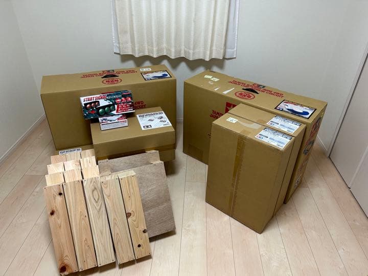 ミニ四駆 ジャパンカップ ジュニアサーキット レッド/ブルー/ホワイト