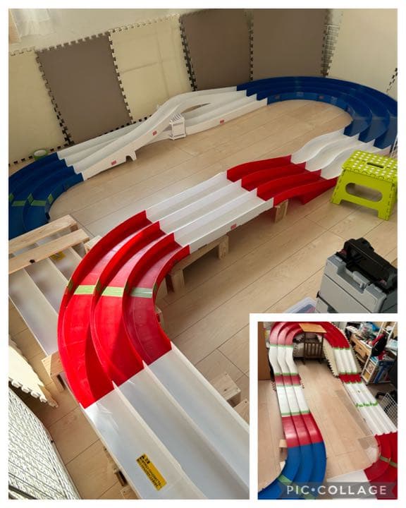 ミニ四駆 ジャパンカップ ジュニアサーキット レッド/ブルー/ホワイト