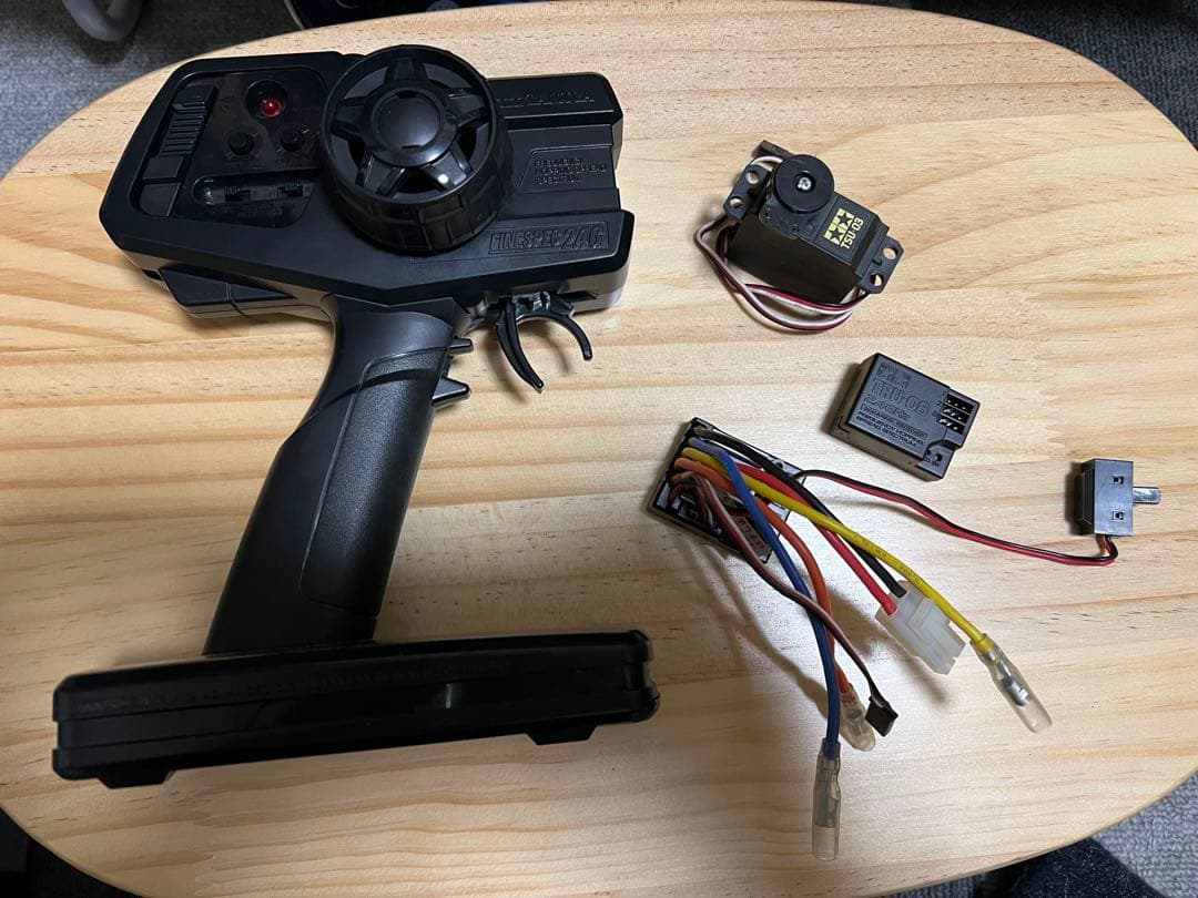 タミヤファインスペック2.4Gセット（プロポ、受信機、ESC、サーボ等）