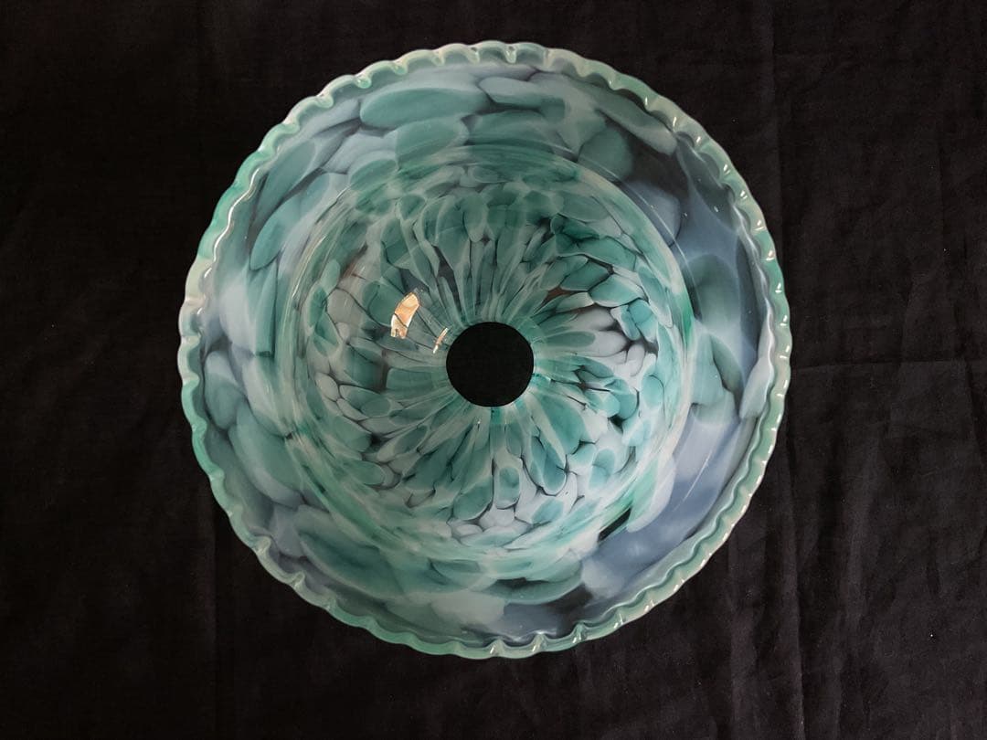 ヴィンテージ！「吹雪紋のコードペンダントプ」