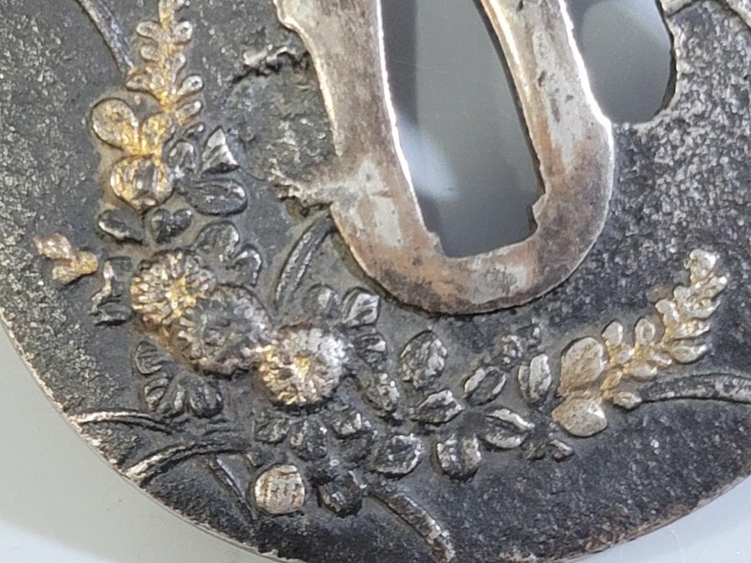 DT346 武具甲冑 刀の鍔 二件 吉宗他