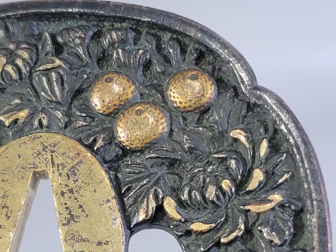 DT346 武具甲冑 刀の鍔 二件 吉宗他